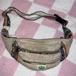 Vegan Hemp Fanny Pack | Hemp + Cotton Fanny Pack